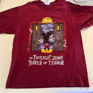 Disney Twilight Zone Tower of Terror Shirt Size XL